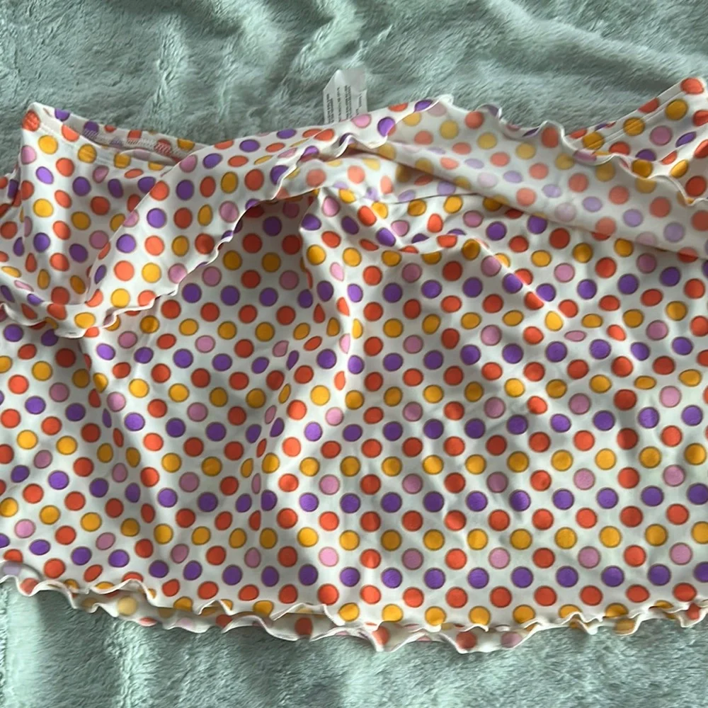 XOXO Tiered Mini Swim Skirt/Coverup